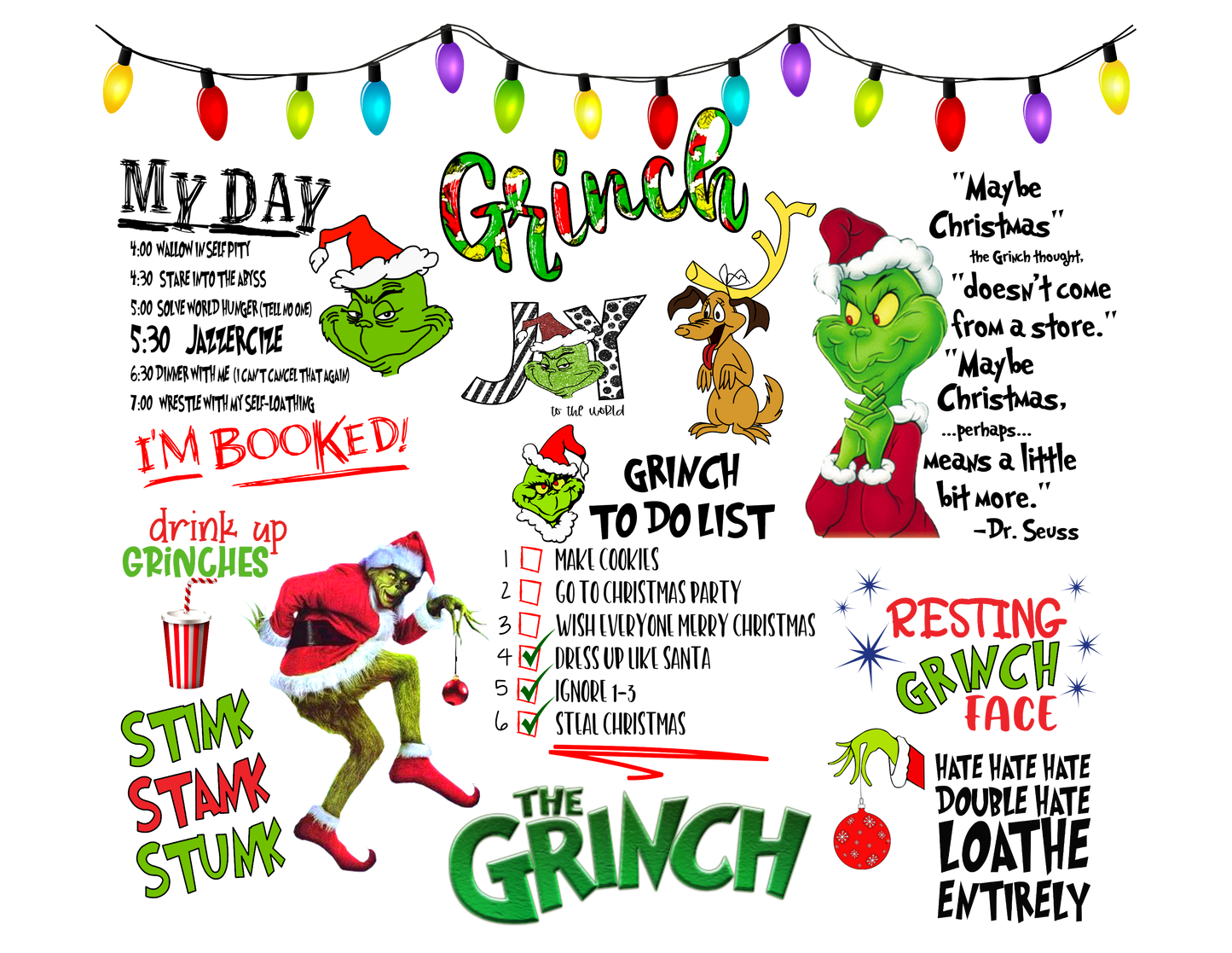 Grinch Im Not Going 40oz Stanley Dupe – LAURENSCREATIONS